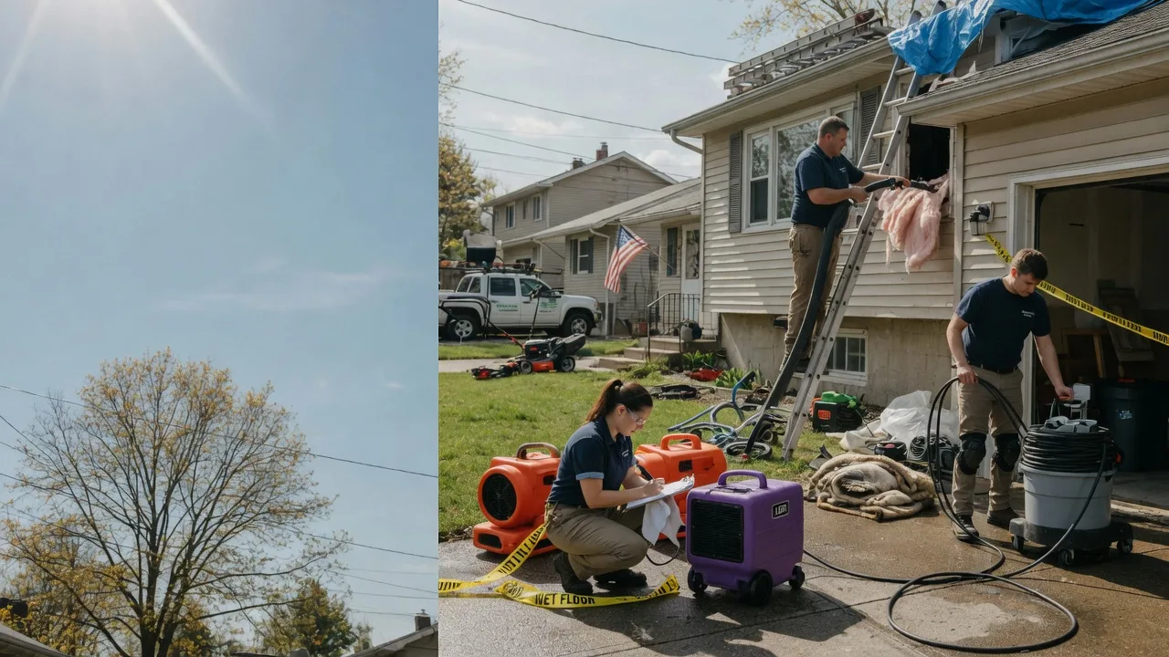 Emergency Water Removal in La Moille, IL near me